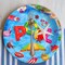 Pool Party Plates Summer Beach Paper Plate for Tropical Theme Decoration